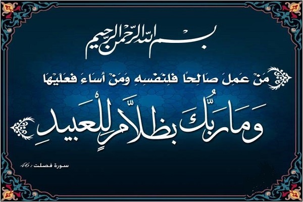 دلیل قرائت آیه «وَ مَا رَبُّكَ بِظَلَّامٍ لِلْعَبِيدِ» توسط امام حسین(ع)