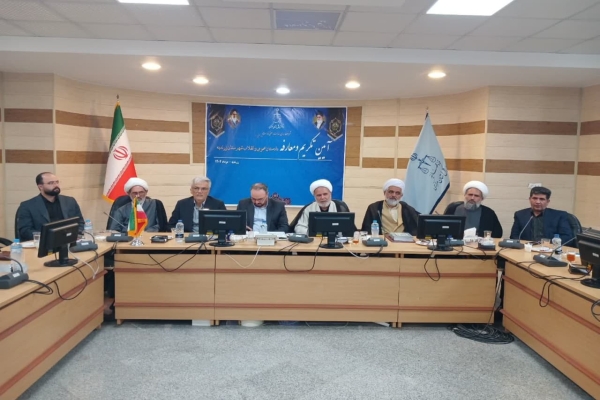 جلسه تکریم و معارفه دادستان شهرستان زرندیه