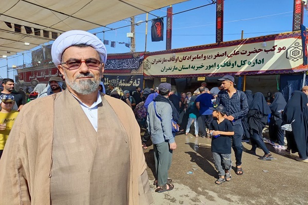 حجت‌الاسلام ابراهیم حیدری جناسمی، مدیر کل اوقاف و امور خیری مازندران