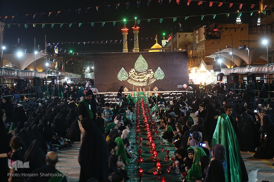 برپایی بزرگترین سفره حضرت رقیه(س) در ورزشگاه شهید نوروزی