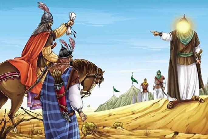 خطبه تاریخی امام حسین(ع) در روز عاشورا و آغاز نبرد کربلا + صوت