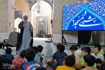 عکس | ویژه‌برنامه‌ شبی در مسجد در مهدیه شاهدیه یزد