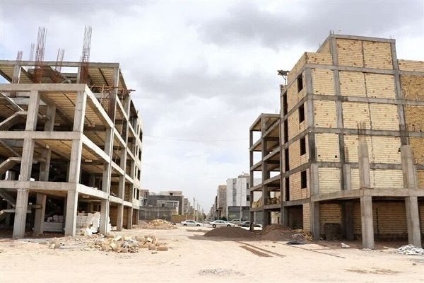 ساختمان مسکونی در حال ساخت