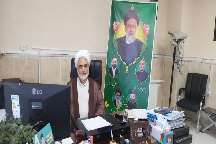 حجت‌الاسلام حسین امینی، رئیس اداره اوقاف و امور خیریه ساوجبلاغ
