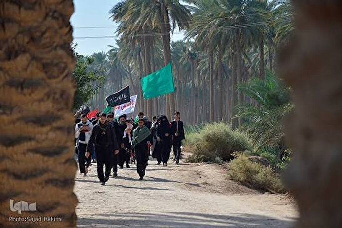 خدمت در مسیر اربعین کاری دلی و الهی است