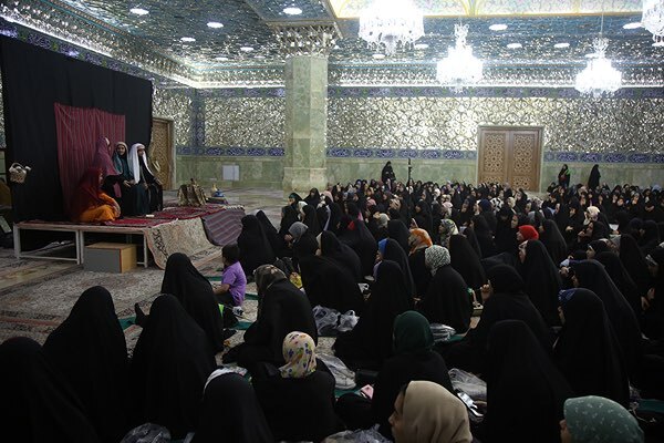 جشن سالروز ورود بانوی کرامت ویژه دختران نوجوان برگزار شد