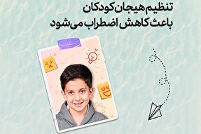 طرح | تنظیم هیجان کودکان باعث کاهش اضطراب می‌شود