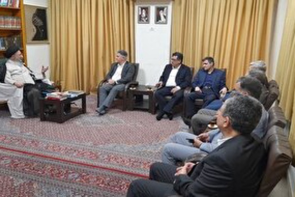 دیدار آیت الله نورمفیدی با وزیر بهداشت