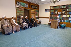 عکس | جلسه مدیران مدارس علوم دینی تبریز