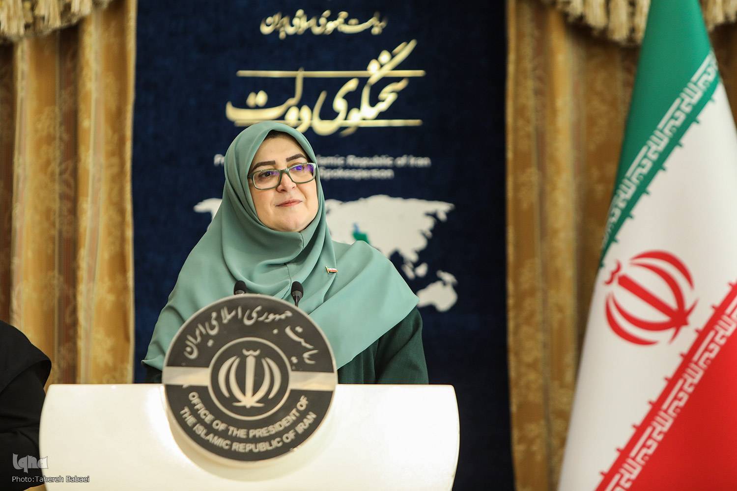 فاطمه مهاجرانی، سخنگوی دولت