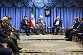 عکس | دیدار وزیر صمت با نماینده ولی فقیه در آذربایجان شرقی