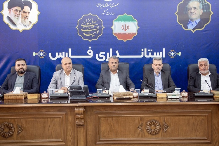 معارفه مدیرکل روابط عمومی استانداری فارس