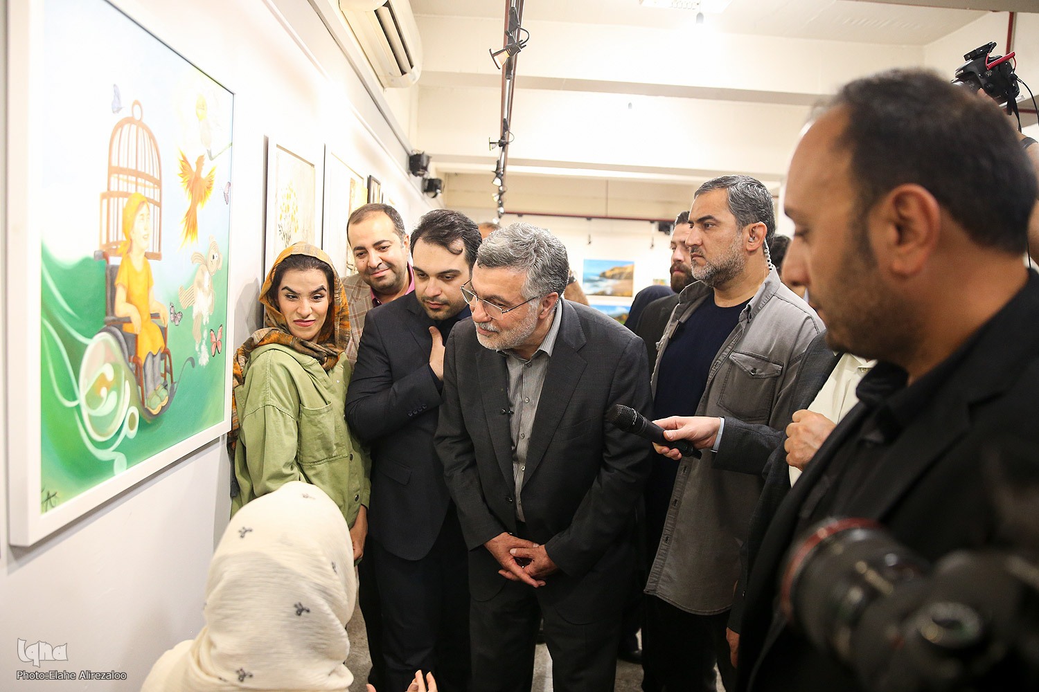 همام چهارم افتتاح شد؛ شاهکارهای هنری معلومان جهان در فرهنگستان هنر همام چهارم افتتاح شد؛ شاهکارهای هنری معلومان جهان در فرهنگستان هنر