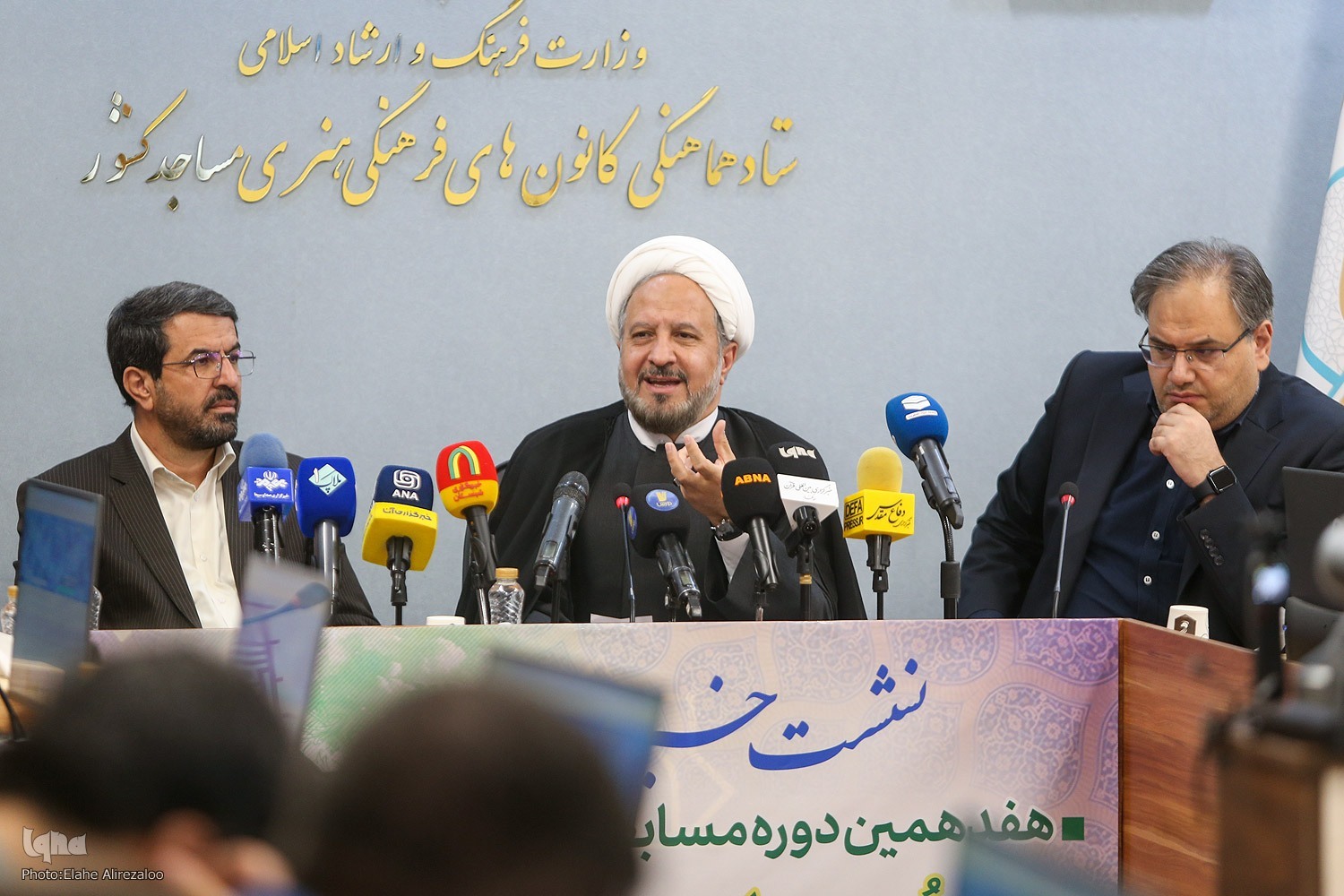 حجت‌الاسلام والمسلمین حمید ملانوری، رئیس ستاد هماهنگی کانون‌های فرهنگی و هنری مساجد