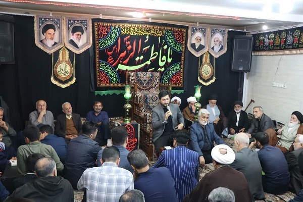 برگزاری آیین باشکوه شهادت حضرت فاطمه زهرا(س) در بیت‌الزهرا(س) آیت‌الله چالویی بهشهر