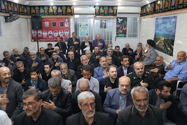 برگزاری آیین باشکوه شهادت حضرت فاطمه زهرا(س) در بیت‌الزهرا(س) آیت‌الله چالویی بهشهر