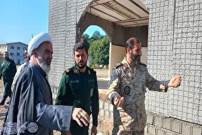 پایان مراحل ساخت یادمان شهید گمنام در پادگان برنجستانک شیرگاه