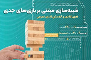 برگزاری دوره آموزشی «شبیه‌سازی مبتنی بر بازی‌های جدی»