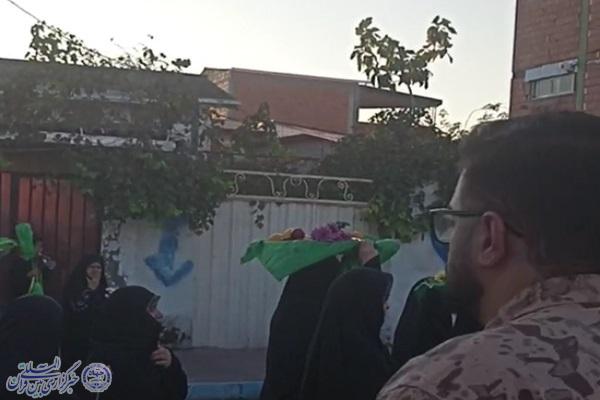 وداعی آسمانی با شهید گمنام؛ هنگامی‌ که عطر شهادت در آستان مقدس بی‌بی سررو‌ضه پیچید…