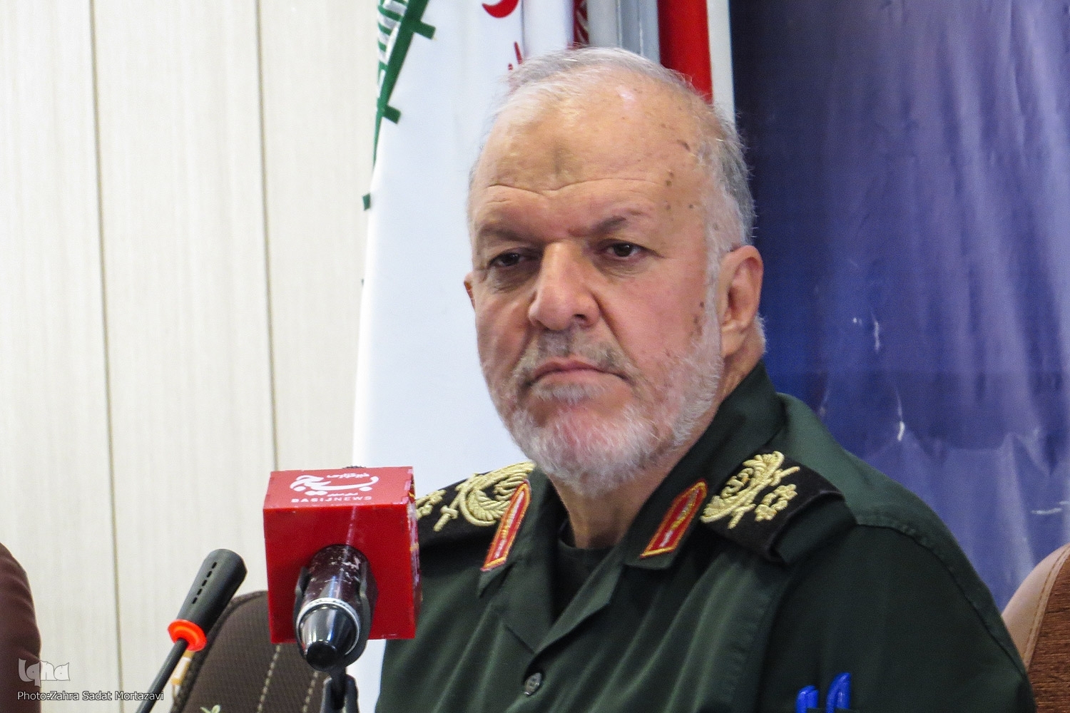 سردار مجتبی فدا فرمانده سپاه حضرت صاحب‌الزمان استان اصفهان