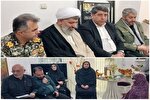 دیدار امام‌ جمعه و مسئولان بابلسر با خانواده شهید خلیل‌تبار کله‌بستی
