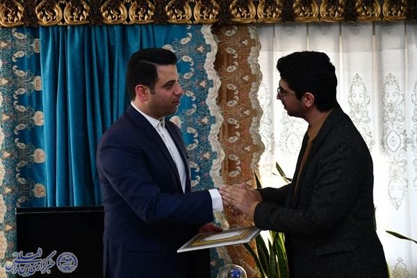 دیدار صمیمانه مدیرکل فرهنگ مازندران با قاری بین‌المللی قائم‌شهری