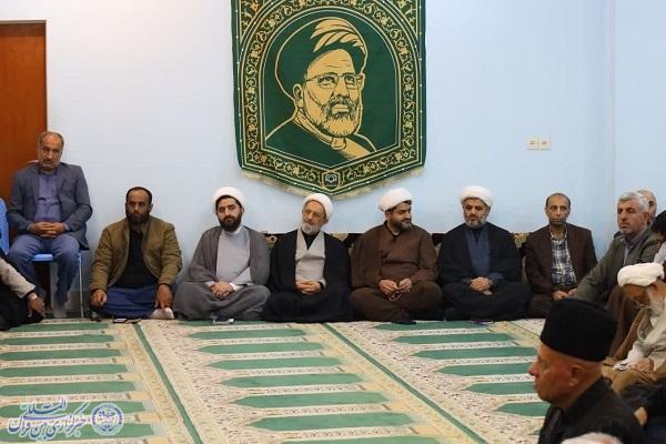 آیین باشکوه دومین روز عزاداری حضرت زهرا(س) در دفتر نماینده ولی‌فقیه در مازندران برگزار شد