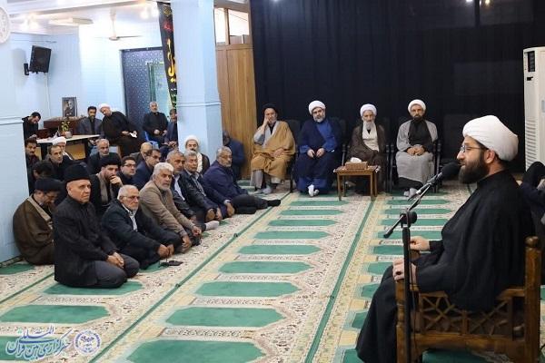 آیین باشکوه دومین روز عزاداری حضرت زهرا(س) در دفتر نماینده ولی‌فقیه در مازندران برگزار شد