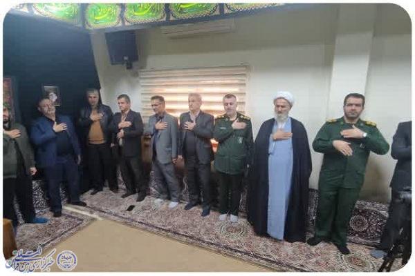 برگزاری نخستین روز آیین عزاداری فاطمیه دوم در بابلسر با حضور مسئولان شهرستان