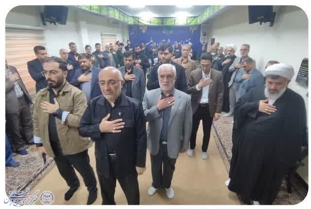 برگزاری نخستین روز آیین عزاداری فاطمیه دوم در بابلسر با حضور مسئولان شهرستان