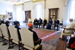 دیدار پاپ با هیئت داوران جایزه جهانی برادری انسانی