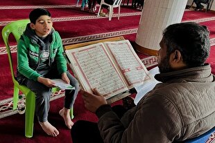 مدرسه قرآنی «سیدهاشم» در غزه با مشارکت پویش «ایران همدل» افتتاح شد + فیلم