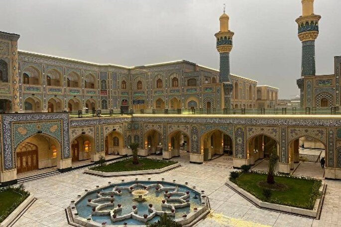 ساخت صحن حضرت زهرا(س) طی پنج سال