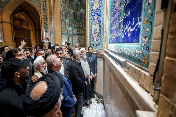 مشارکت بین‌المللی و رسمی در آیین افتتاح صحن حضرت زهرا + عکس