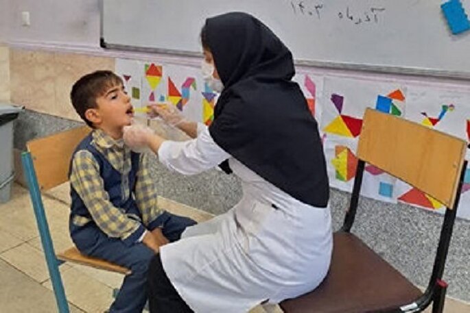 پایش سلامت دانشآموزان میرجاوه بهمنظور پیشگیری از آنفلوآنزا