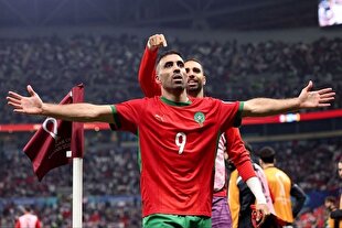 قرآن‌خواندن بازیکن مراکش پس از قهرمانی + فیلم