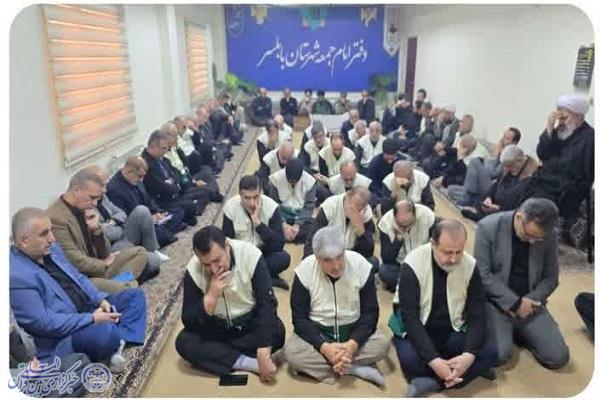 سوگ فاطمی در بابلسر؛ اشک‌هایی که هم‌نوا با نام مادر ریخت