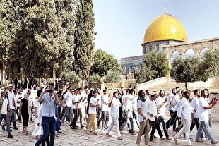 یورش شهرک‌نشینان صهیونیست به مسجدالاقصی