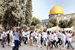 یورش شهرک‌نشینان صهیونیست به مسجدالاقصی