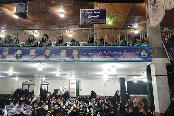 اقتدار دوباره بسیج در مرکز مازندران؛ نمایش وحدت و پایبندی به آرمان‌های انقلاب