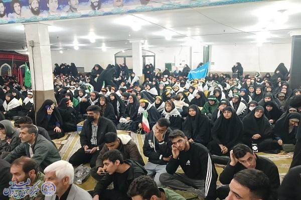 اقتدار دوباره بسیج در مرکز مازندران؛ نمایش وحدت و پایبندی به آرمان‌های انقلاب