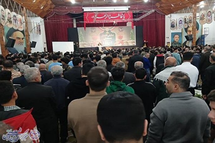 اقتدار دوباره بسیج در مازندران؛ نمایش پایبندی به آرمان‌های انقلاب