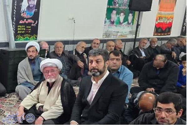 ارسالی // محفل شهدایی در دارابدین روشن؛ تجلیل از ۱۱ شهید والا مقام