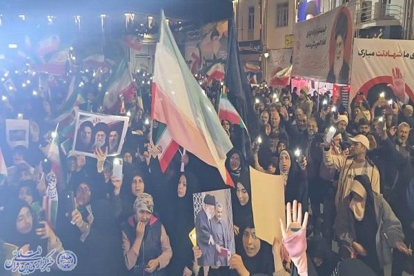 شب‌های حماسه مردمی در خیابان های شهرستان بابلسر