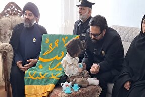 دیدار خادمان رضوی و بنیاد شهید با حلمای تبریز + فیلم