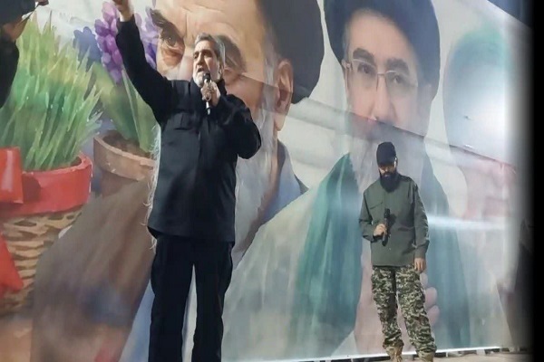 محمد جواد کولیوند استاندار سمنان در اجتماع مردم شاهرود