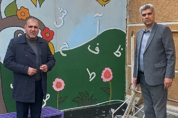 بازدید مدیرکل مدارس و مراکز غیردولتی وزارت آموزش و پرورش از مدارس آسیب‌دیده خرم‌آباد