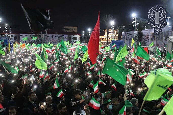 ‌بزرگداشت یوم‌الله ۱۲ فروردین در اجتماعات شبانه مردم در سراسر گیلان