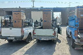 اصناف البرز در خط مقدم حمایت از خانواده‌های آسیب‌دیده جنگ