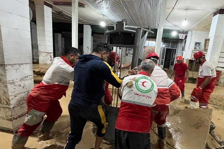 امدادرسانی به سیل زدگان فارس